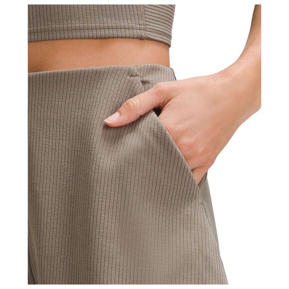 Lululemon Ribbed Softstreme Two Piece Set Nomad Athleisure - Picture 9 of 13